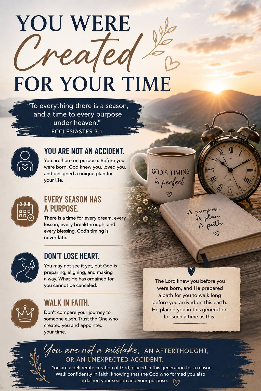 You Were Created for Your Time